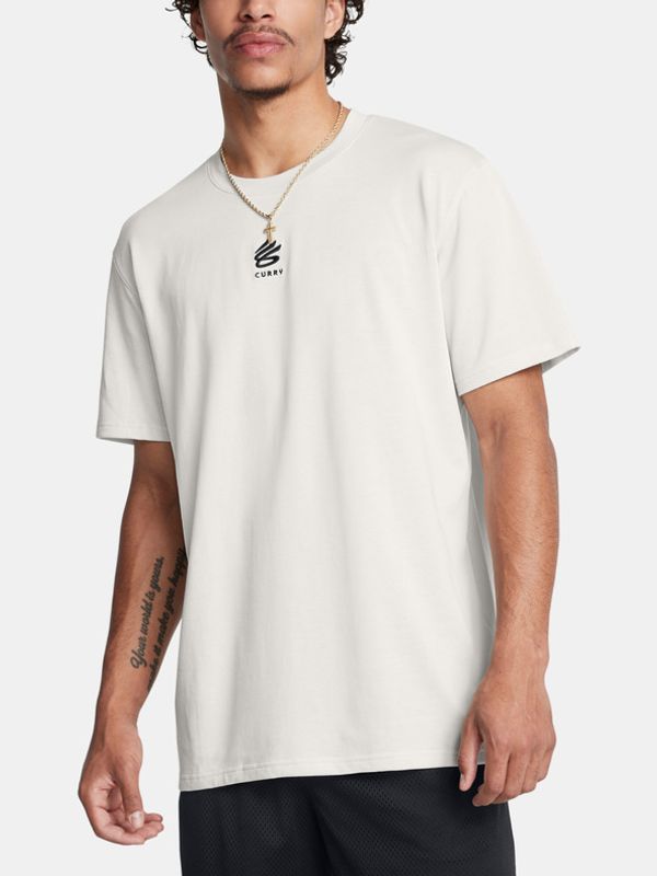Under Armour Under Armour Curry Hvyweight Logo Tee Majica zelena