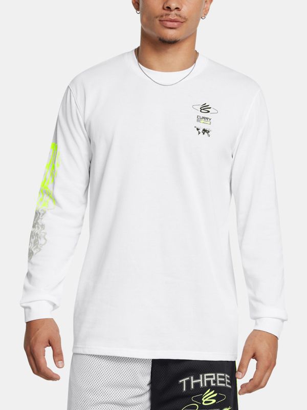Under Armour Under Armour Curry HW Verbiage LS Majica bijela
