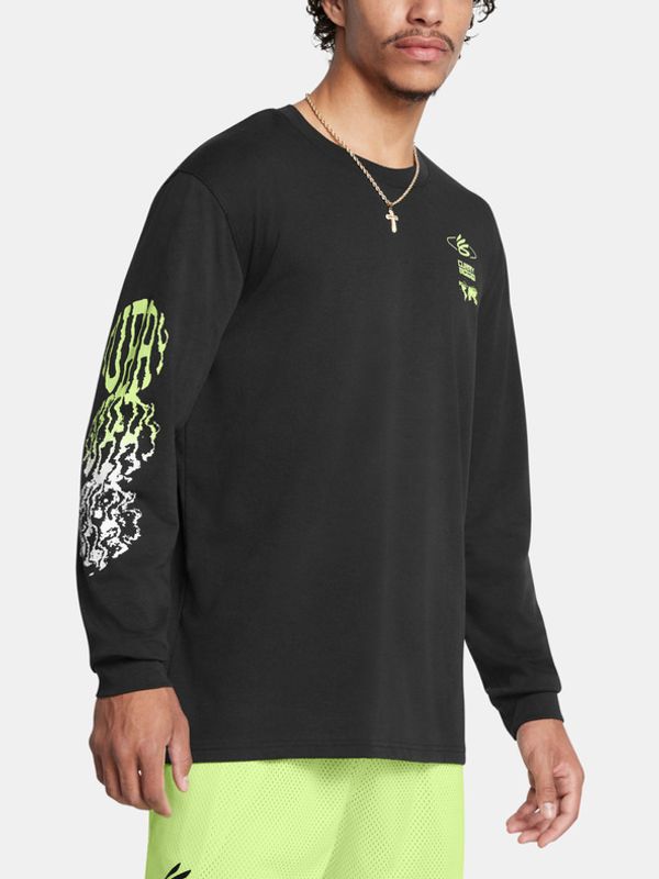 Under Armour Under Armour Curry HW Verbiage LS Majica crna