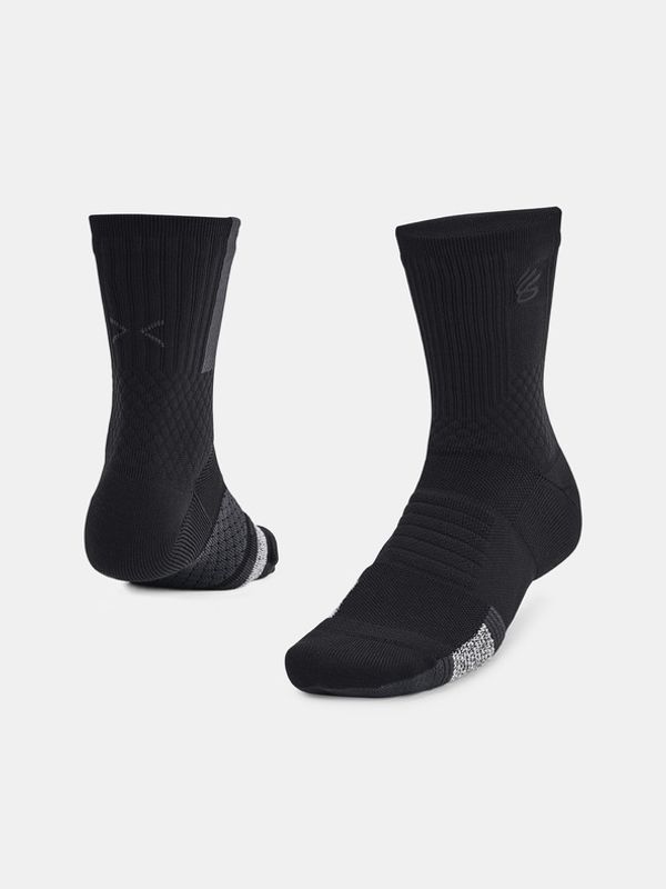 Under Armour Under Armour Curry UA AD Playmaker 1p Mid Čarape crna