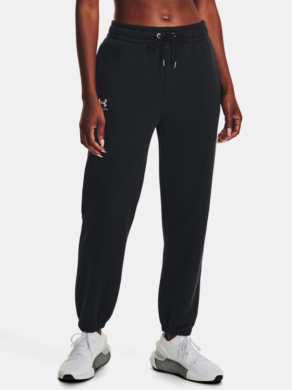 Under Armour Under Armour Essential Fleece Donji dio trenirke crna