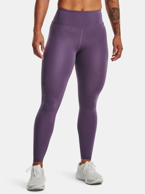 Under Armour Under Armour FlyFast Elite Ankle Tight Tajice ljubičasta