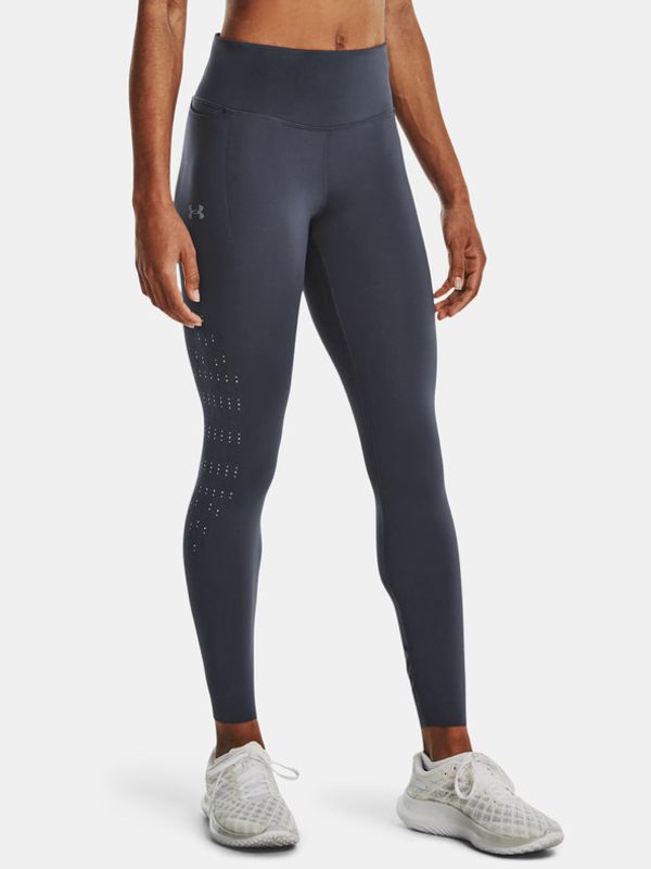 Under Armour Under Armour FlyFast Elite Ankle Tight Tajice siva