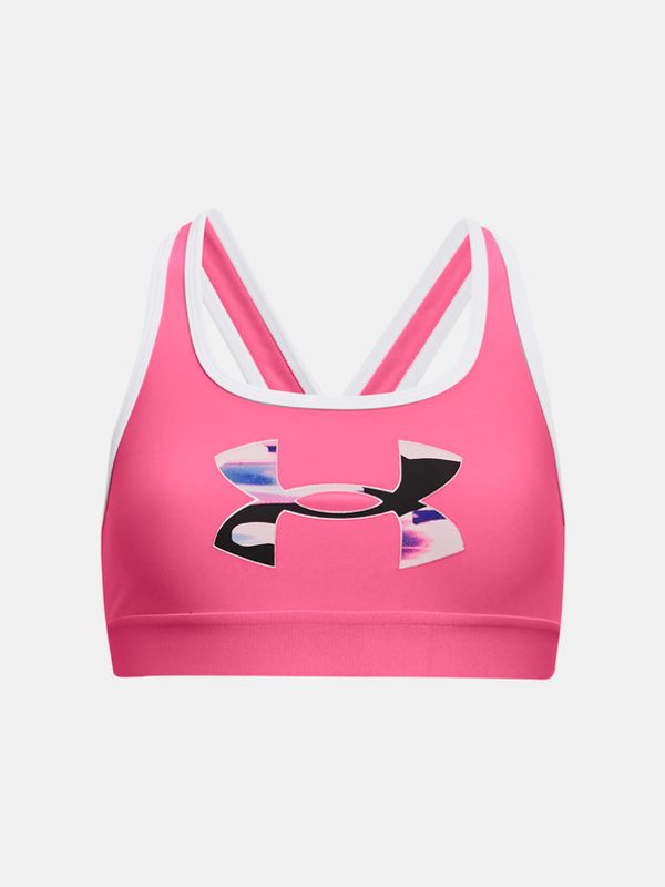 Under Armour Under Armour G Crossback Graphic Dječji grudnjak ružičasta