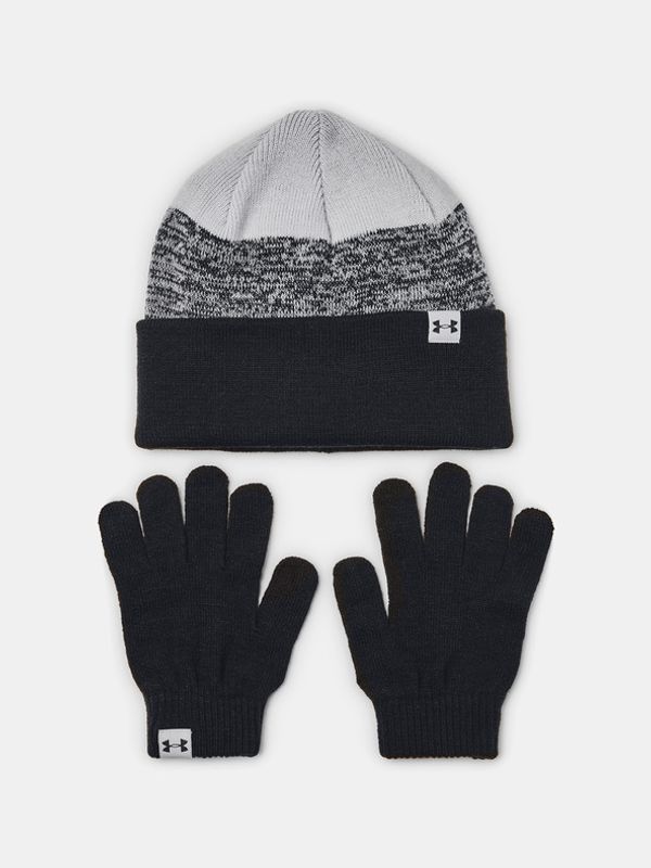 Under Armour Under Armour Girl's Beanie &amp; Glove Combo Children's set crna