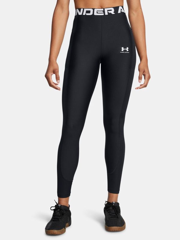 Under Armour Under Armour HeatGear Rib Tajice crna