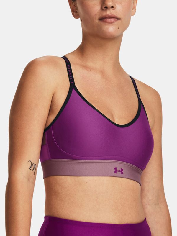 Under Armour Under Armour Infinity Covered Low Sportski Grudnjak ljubičasta