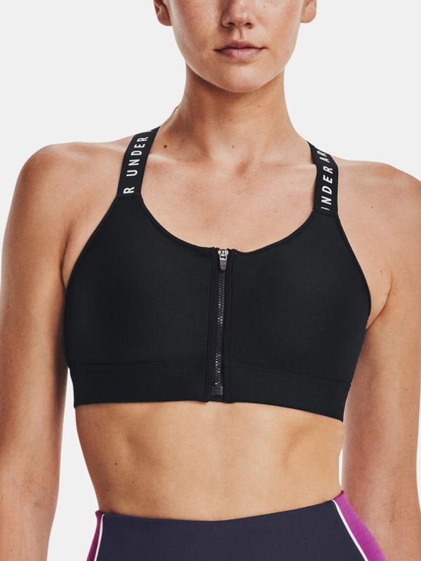 Under Armour Under Armour Infinity High Zip Sportski Grudnjak crna