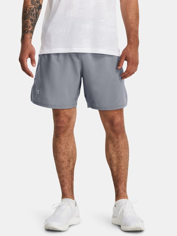 Under Armour Under Armour Launch Elite 2in1 7'' Kratke hlače siva
