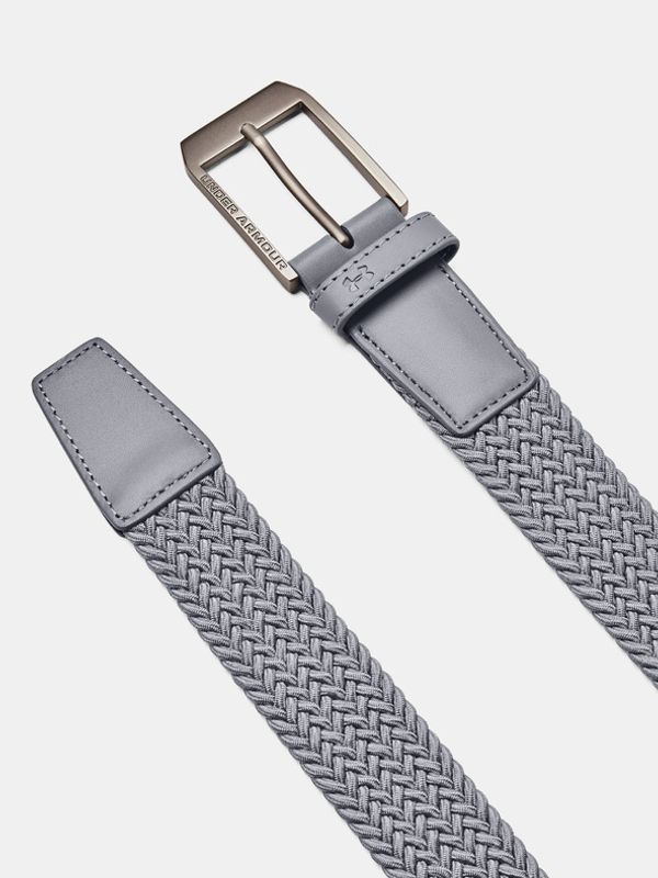 Under Armour Under Armour M Braided Golf Remen siva
