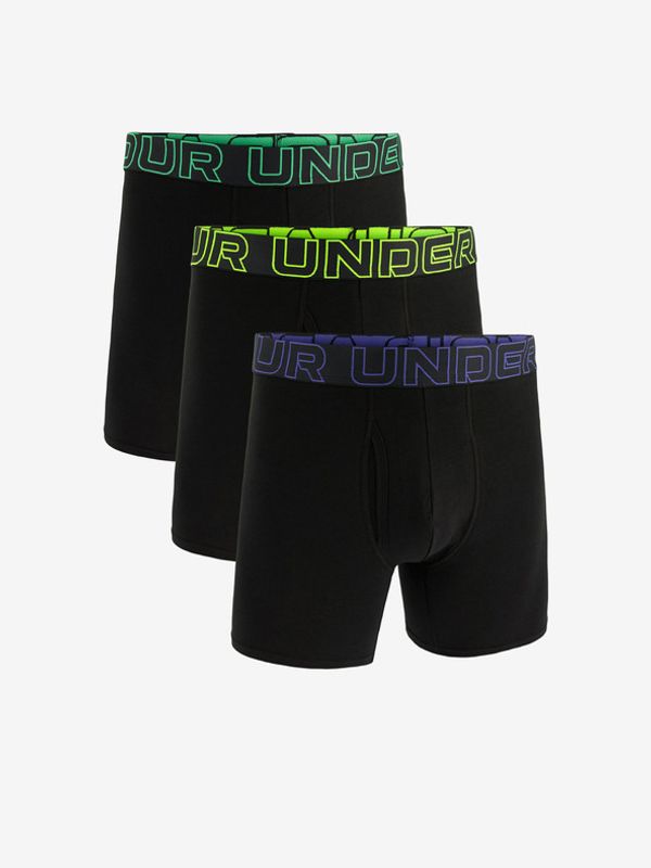 Under Armour Under Armour M UA Perf Cotton 6in 3-pack Bokserice crna