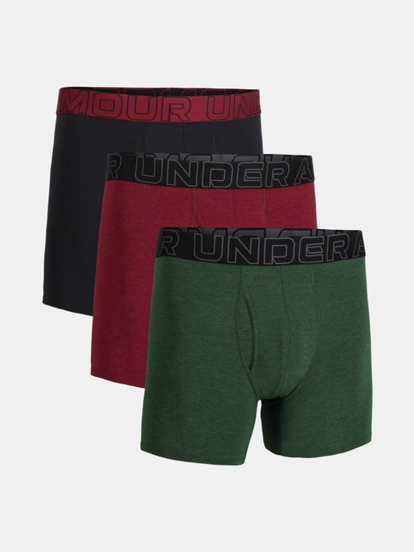 Under Armour Under Armour M UA Perf Cotton 6in 3-pack Bokserice zelena