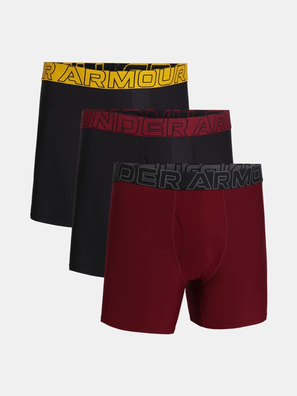 Under Armour Under Armour M UA Perf Tech 6in 3-pack Bokserice crvena