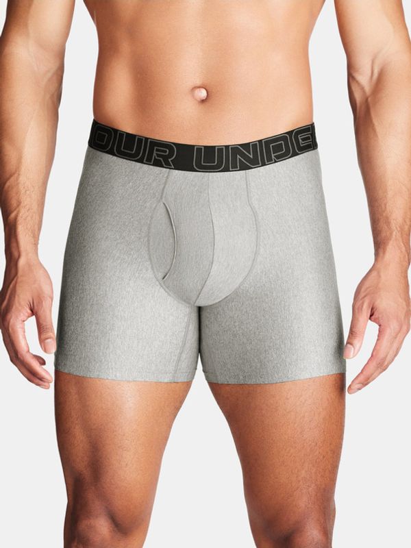 Under Armour Under Armour M UA Perf Tech 6in 3-pack Bokserice siva