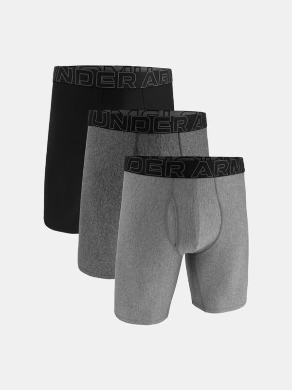 Under Armour Under Armour M UA Perf Tech 9in 3-pack Bokserice siva