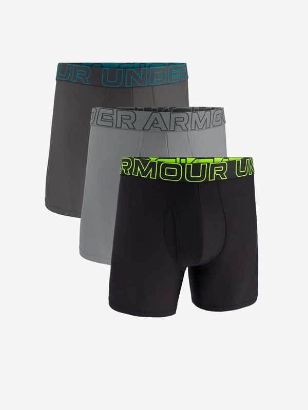 Under Armour Under Armour M UA Perf Tech Mesh 6in 3-pack Bokserice crna