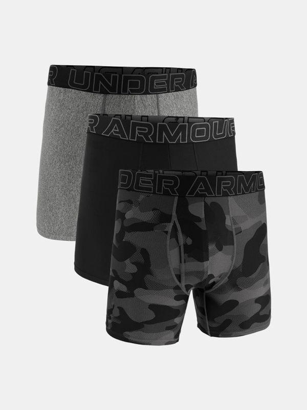 Under Armour Under Armour M UA Perf Tech Nov 6in 3-pack Bokserice crna