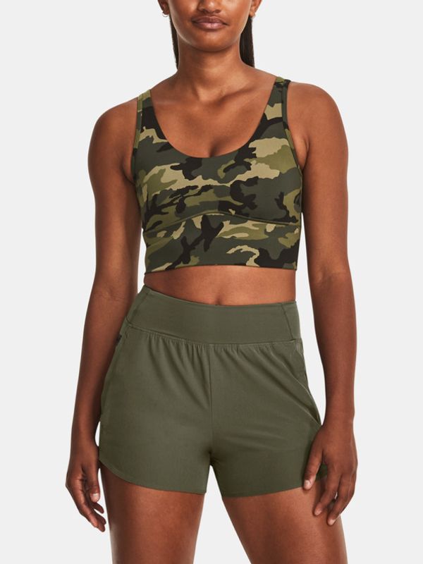 Under Armour Under Armour Meridian Fitted Crop Majica bez rukava zelena