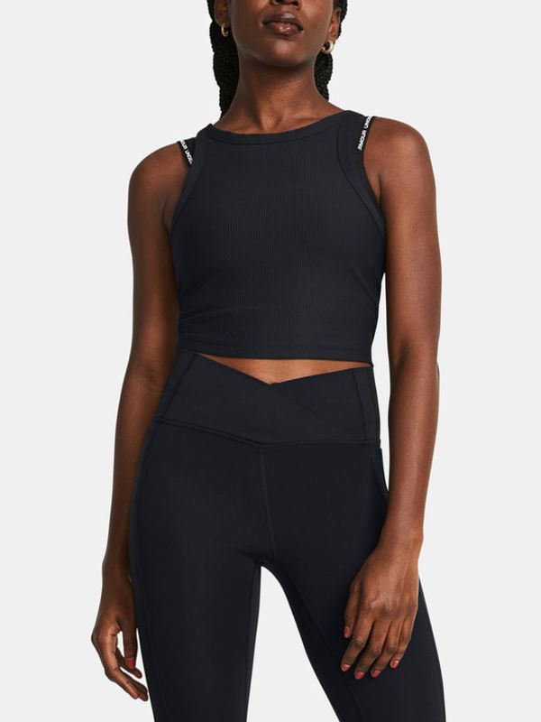 Under Armour Under Armour Meridian Rib Crop Majica crna