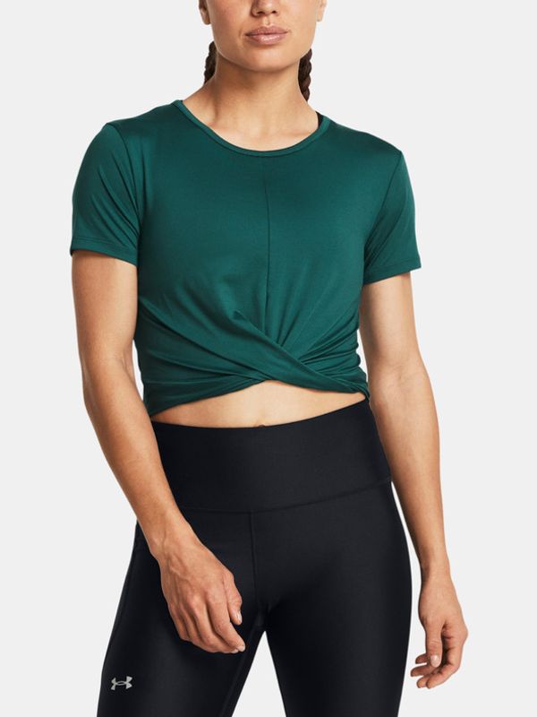 Under Armour Under Armour Motion Crossover Crop SS Majica zelena