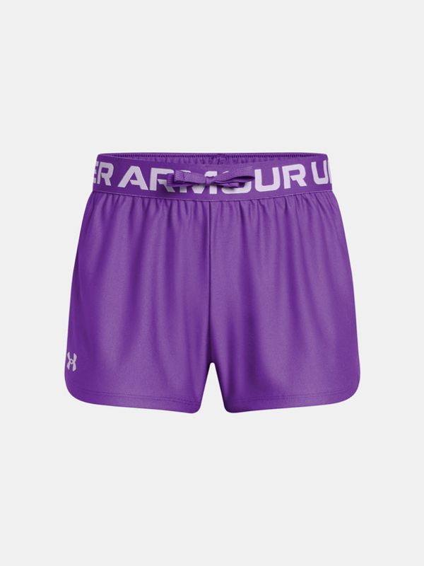 Under Armour Under Armour Play Up Solid Dječje kratke hlačice ljubičasta