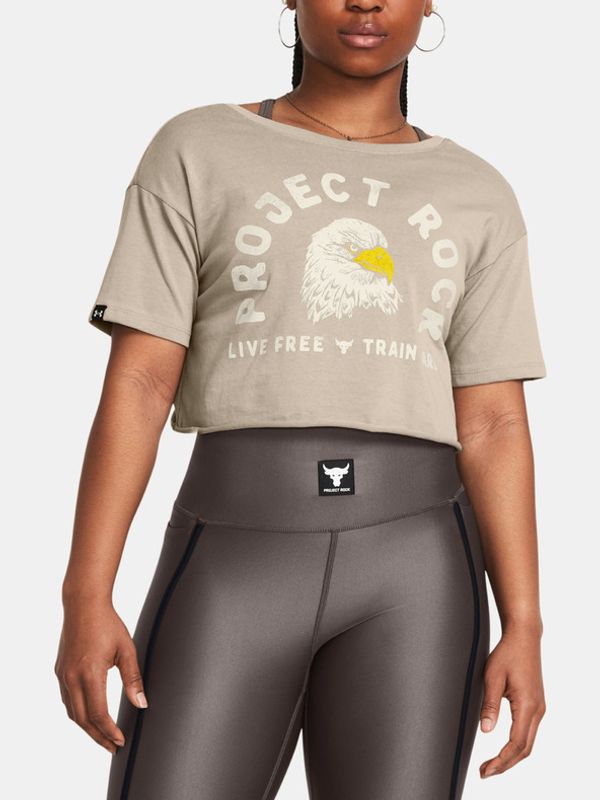 Under Armour Under Armour Project Rock Balance Graphic T Majica smeđa