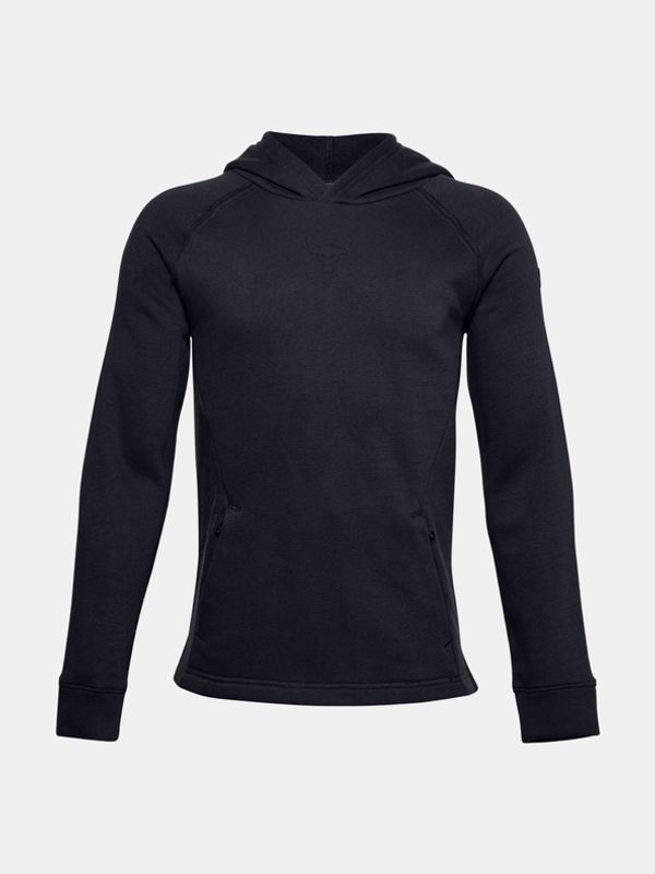 Under Armour Under Armour Project Rock CC Fleece Hoodie Trenirka (gornji dio) dječja crna