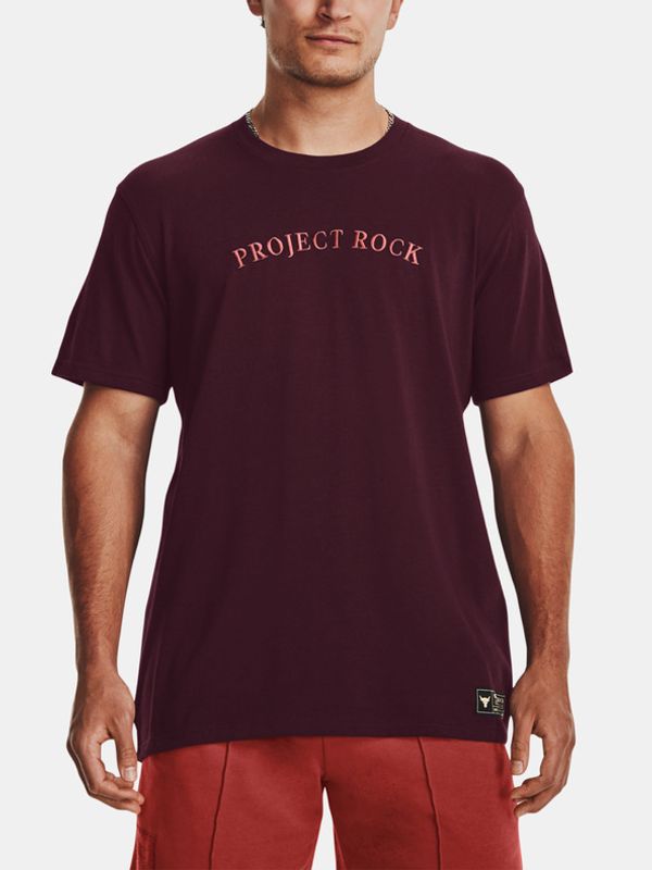 Under Armour Under Armour Project Rock Crest HW Majica crvena