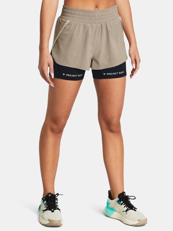 Under Armour Under Armour Project Rock Flex Šorcevi smeđa