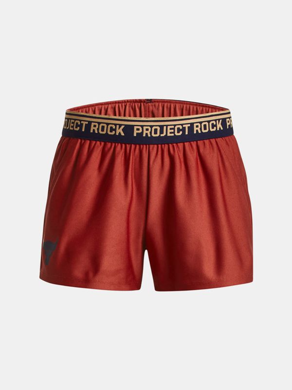 Under Armour Under Armour Project Rock G Play Up Dječje kratke hlačice crvena