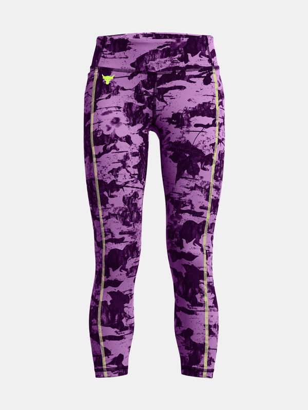 Under Armour Under Armour Project Rock Girls LetsGo Lg Pt Tajice dječje ljubičasta