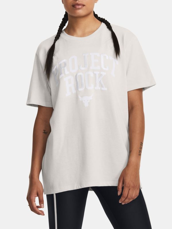 Under Armour Under Armour Project Rock Hwt Campus Majica bijela