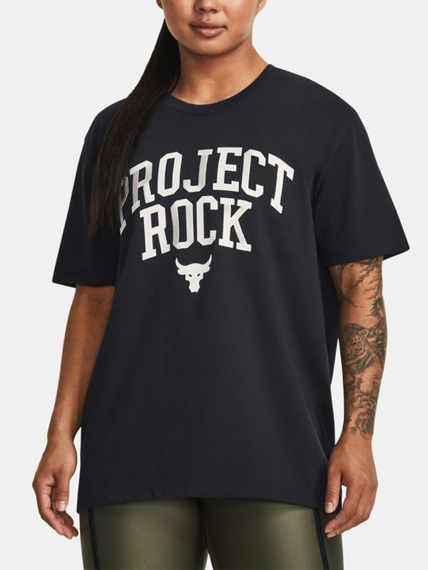 Under Armour Under Armour Project Rock Hwt Campus Majica crna