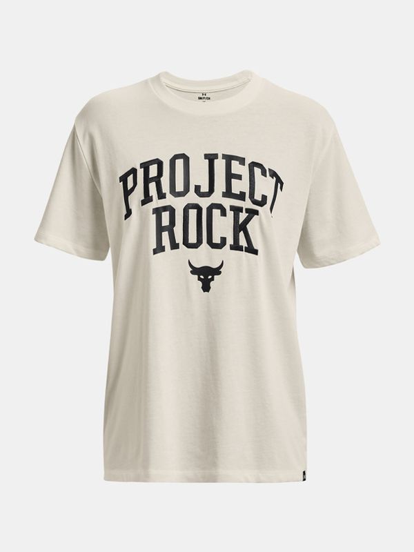 Under Armour Under Armour Project Rock Hwt Campus T Majica bijela