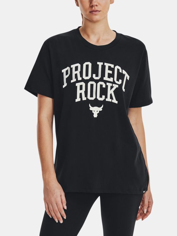 Under Armour Under Armour Project Rock Hwt Campus T Majica crna