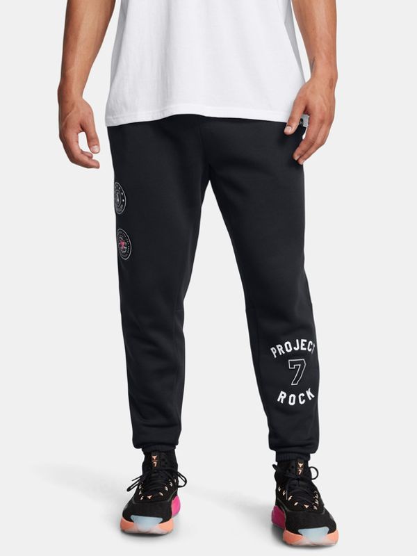 Under Armour Under Armour Project Rock Icon Fleece Donji dio trenirke crna