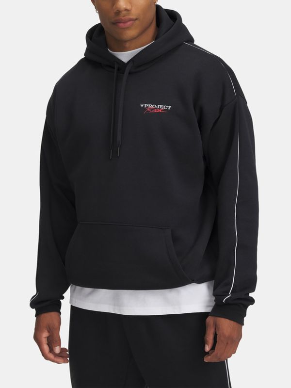 Under Armour Under Armour Project Rock Icon Fleece Hdy Majica dugih rukava crna