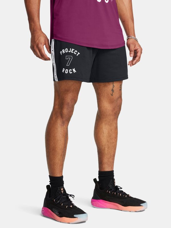 Under Armour Under Armour Project Rock Mesh Short BOH Kratke hlače crna