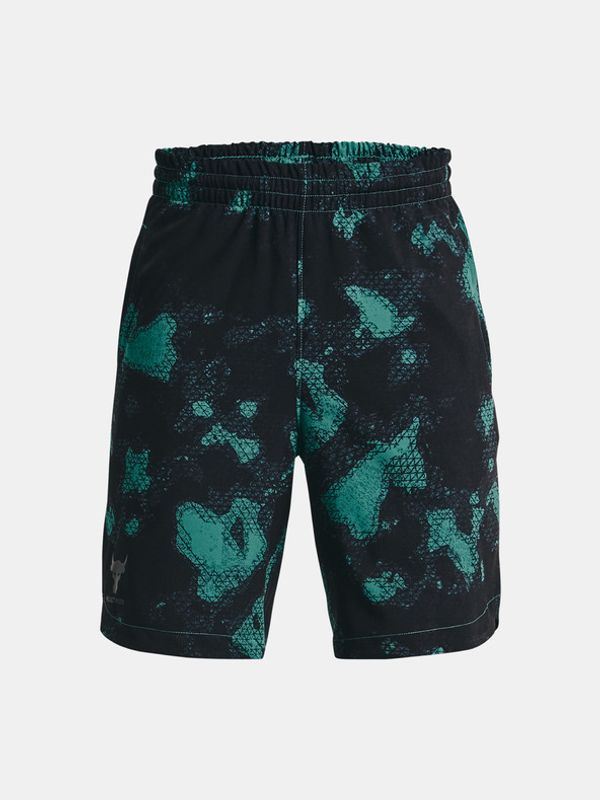Under Armour Under Armour Project Rock Printed Wvn Kratke hlače dječje crna