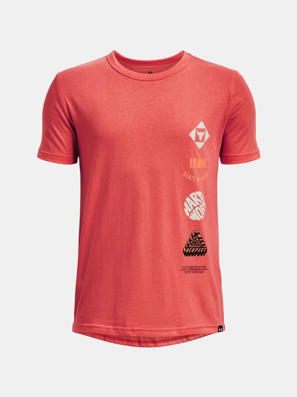 Under Armour Under Armour Project Rock Show Your Fam SS Majica dječja crvena
