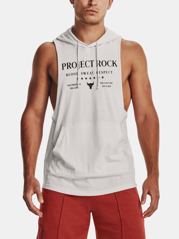 Under Armour Under Armour Project Rock SL Hoodie Q3 Majica dugih rukava bijela