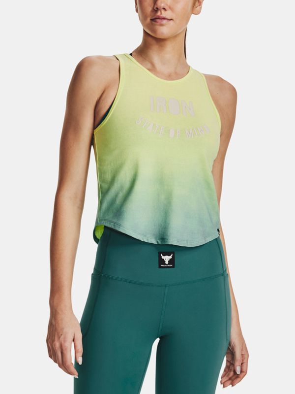 Under Armour Under Armour Project Rock State of Mind Majica bez rukava zelena