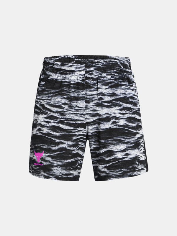 Under Armour Under Armour Project Rock Ultimate Printed Kratke hlače dječje crna