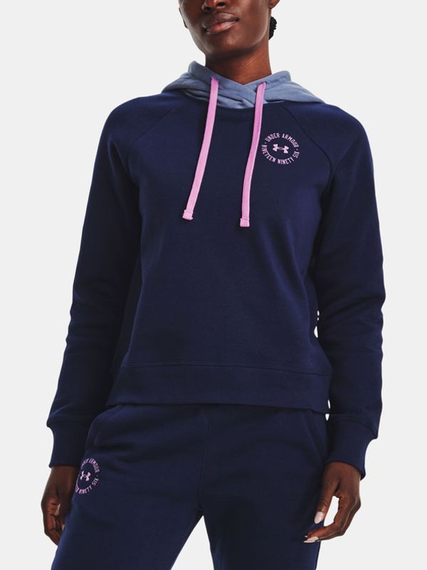 Under Armour Under Armour Rival Fleece CB Hoodie Majica dugih rukava plava