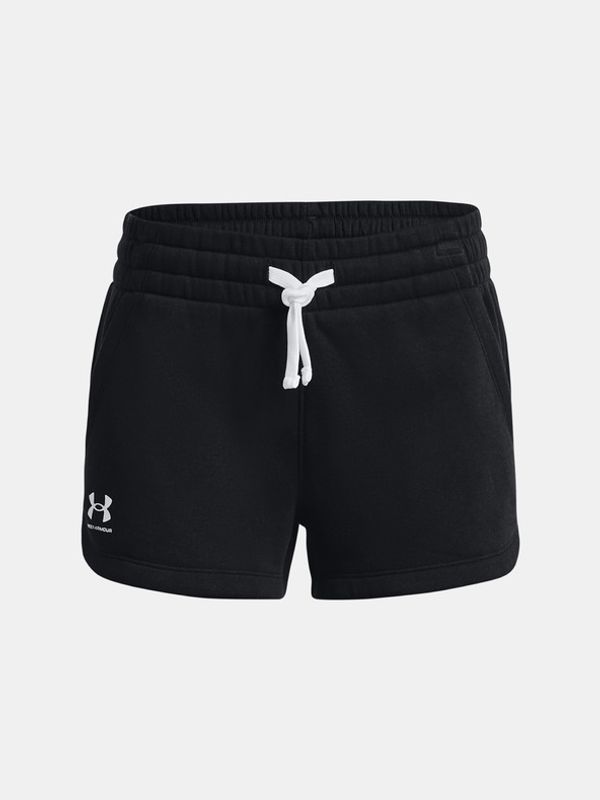 Under Armour Under Armour Rival Fleece Dječje kratke hlačice crna