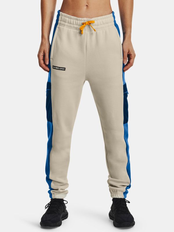 Under Armour Under Armour Rival Fleece Donji dio trenirke bež