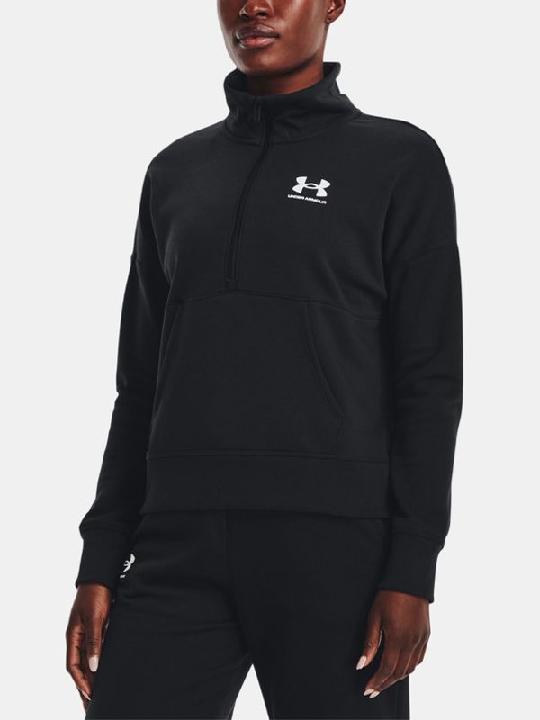 Under Armour Under Armour Rival Fleece HZ Majica dugih rukava crna
