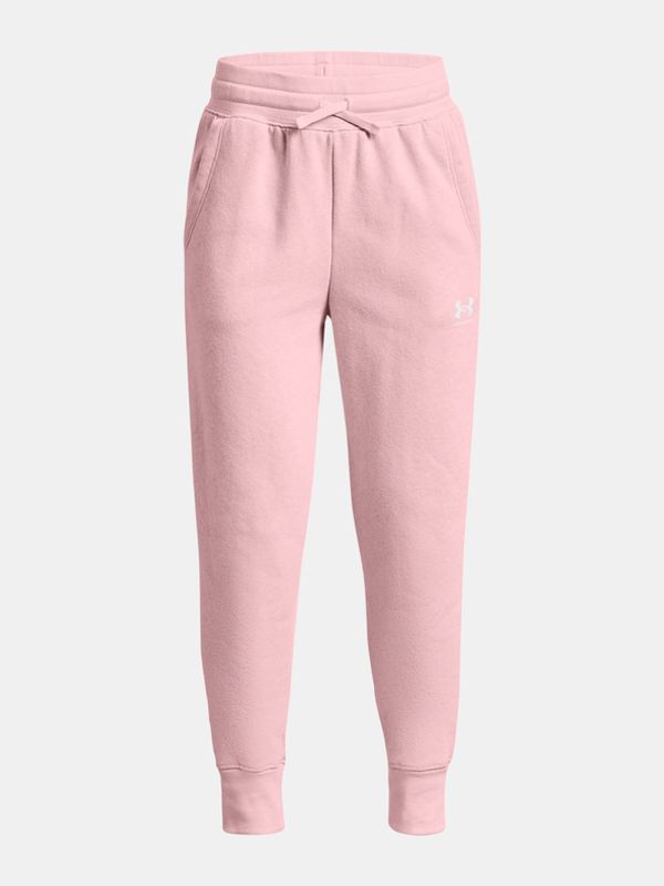 Under Armour Under Armour Rival Fleece LU Trenirka dječja donji dio ružičasta