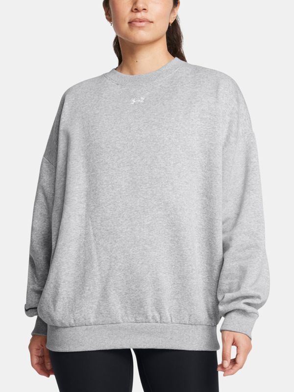 Under Armour Under Armour Rival Fleece OS Crew Majica dugih rukava siva