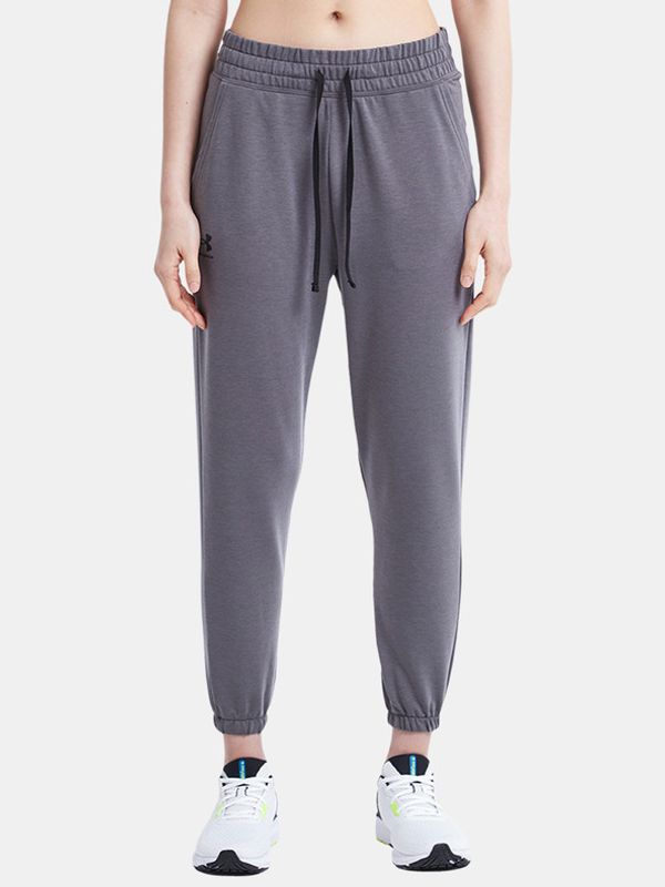Under Armour Under Armour Rival Terry Jogger Donji dio trenirke siva
